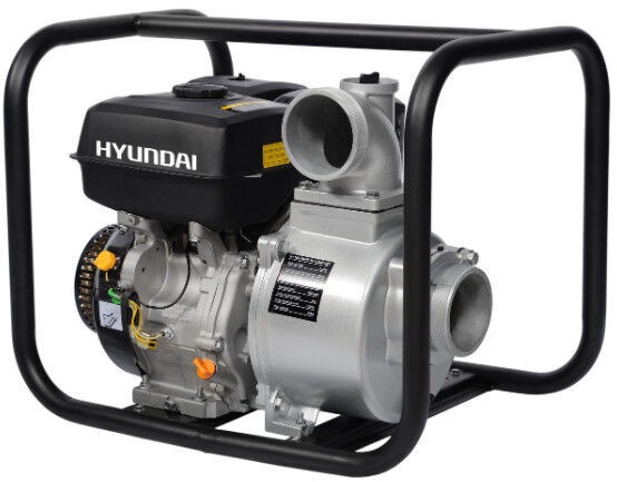 Водяной насос Hyundai HY 100, с бензиновым двигателем, 2200 Вт