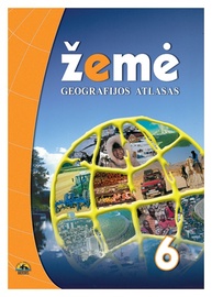 Geografijos atlasas Žemė 6 klasei