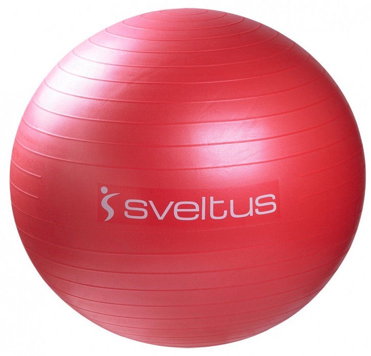 Гимнастический мяч Sveltus, красный, 65 см