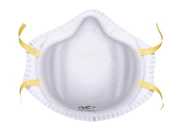 Respirators vic823 ffp2 nr d, balta