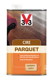 Воск для пола V33 Parquet, прозрачная, 1 l