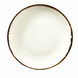 Šķīvis Kütahya Porselen Corendon, Ø 25 cm, bēša/smilškrāsas