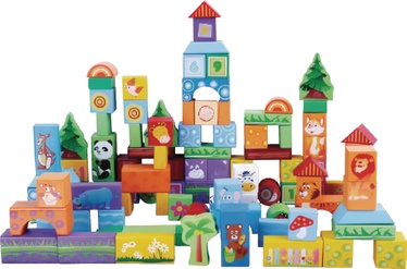 Izglītojošās rotaļlietas EcoToys Educational Animals, 100 gab.