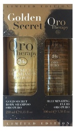 Набор для женщин Fanola Golden Secret Gold Therapy Body Shampoo Set 250ml + 100ml Illuminating Fluid