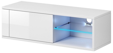TV galds Vivaldi Meble Best, balta, 1000x358x305 mm