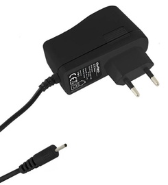 Qoltec AC Adapter 3.5 x 1.35 / Euro Black 1.4m