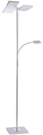 Leuchten Direkt Ruben 11725-55 Floor Lamp 2x11W/4W Nickel