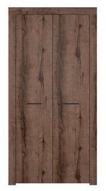 Skapis Black Red White Baylar SZF2D Monastery Oak, 95.5x56.5x196.5 cm