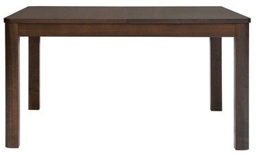 Pusdienu galds Black Red White Oregon Canterbury Oak, 1400x900x770 mm