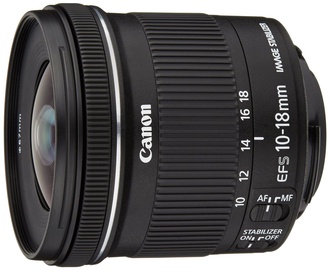 Canon EF-S 10-18mm f/4.5-5.6 IS STM + Lens Hood + Lens Cloth Kit