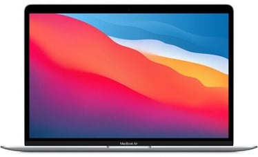 Klēpjdators Apple MacBook Air Retina Silver, M1 8-Core, 8 GB, 512 GB, 13.3 "