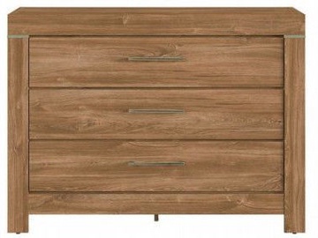 Komoda Black Red White Gent 45x115cm Stirling Oak