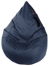Кресло-мешок Qubo Splash Drop Blueberry Pop Fit, темно-синий, 220 л
