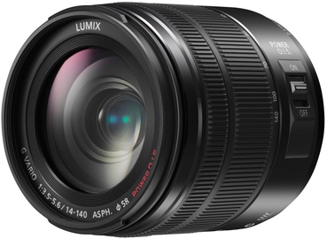 Objektyvas Panasonic LUMIX G VARIO 14-140mm/F3.5-5.6 ASPH Power O.I.S. Black, 265 g