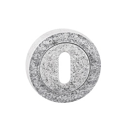 Durvju aizsargplāksnīte Metal-Bud Tosca Keyhole Cover Nickel