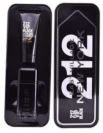 Carolina Herrera 212 VIP Black 100ml EDP + 100ml Shower Gel New Design