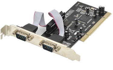 Portu paplašināšanas karte Digitus Serial I/O 2-Port PCI Add-On Card 2 X DB9