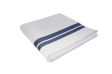 Полотенце для ванной Domoletti Lenore-2, белый, 70 см x 140 см