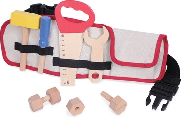 Rotaļu meistara instrumenta komplekts Gerardos Toys Wooden Tool Belt 52414