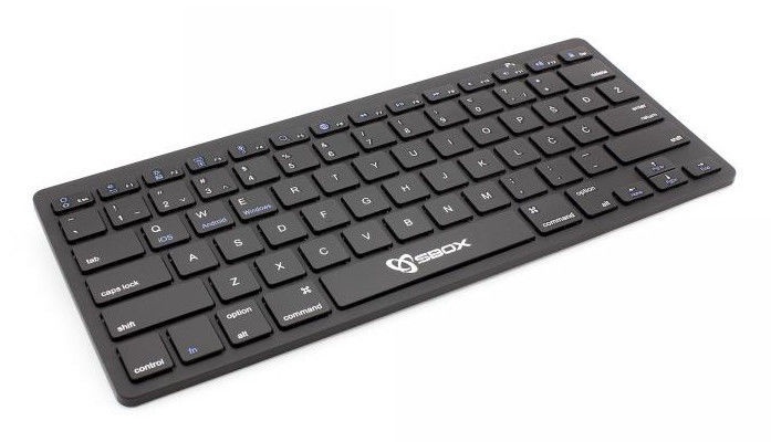 Клавиатура Sbox BT-05 Black EN, черный, беспроводная