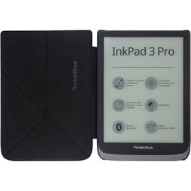 Tahvelarvuti ümbris Pocketbook HN-SLO-PU-740-DG-WW, must/hall, 7.8"
