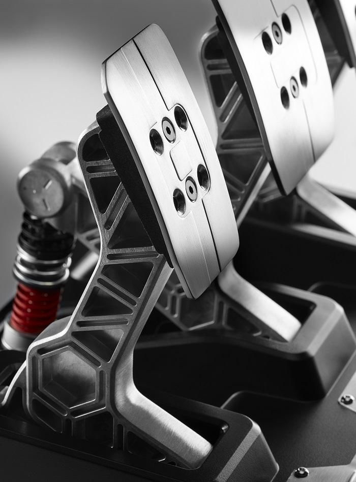 Игровой руль Thrustmaster T-LCM Pedals, серебристый