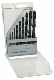 KOMPLEKTS 10 HSS-R URBJU METĀLAM (BOSCH)