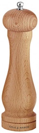Cole and Mason Capstan Pepper Chopper Light Wood 200mm