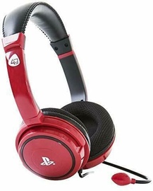 4Gamers PRO4-40 Stereo Gaming Headset Wired Red