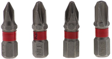 Beast Screwdriver Bit Set 1/4'' 4pcs