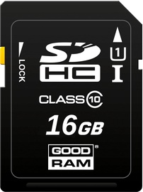 Atmiņas karte GoodRam 16GB SD UHS-I Class 10