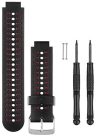 Ремешок Garmin Replacement Bands, черный/красный