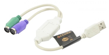 Accura Cable USB / PS/2 x2