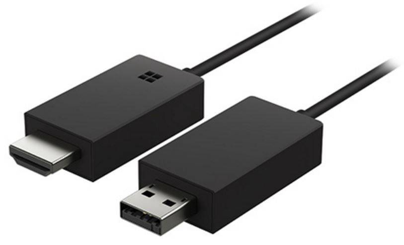 Adapteris Microsoft Wireless Display Adapter V2 USB to HDMI USB 2.0 A male, HDMI male, 0.3 m, juoda