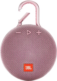 Belaidė kolonėlė JBL Clip 3 Bluetooth Speaker Series Dusty Pink