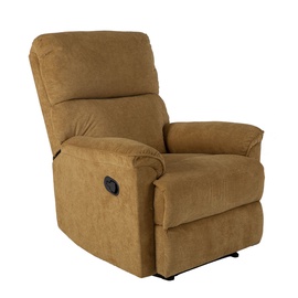 Atzveltnes krēsls Home4you Gustav 13784, dzeltena, 84 cm x 92 cm x 104 cm