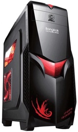 Gembird Midi Tower ATX LED Black
