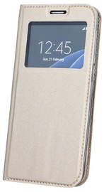 Blun Premium Matt Eco-leather Smart S-View Book Case For Huawei Mate 10 Lite Gold