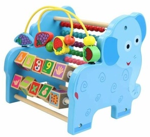 Intelektuāla rotaļlieta Malowany Las Wooden Abacus Elephant 9847466