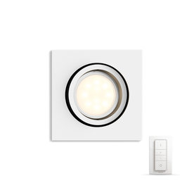 Išmanusis šviestuvas Philips Milliskin Hue, baltas 1 x 5.5W 230V