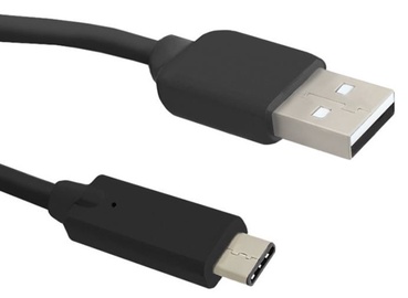 Juhe Qoltec USB / USB, must, 1.8 m