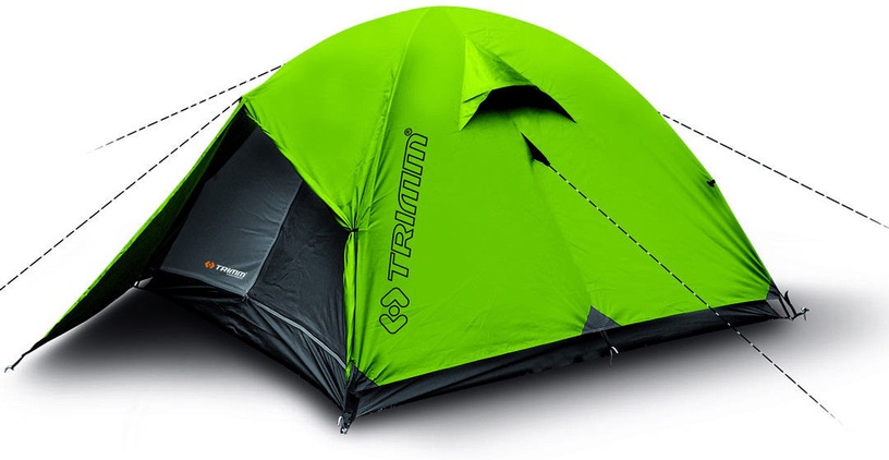 3-местная палатка Trimm Frontier D, зеленый