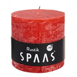Küünal Rustik 100x100mm 75h punane