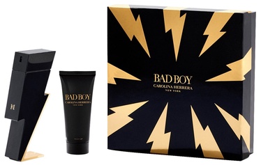Rinkinys vyrams Carolina Herrera Bad Boy 2pcs Set 200 ml EDT