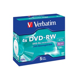 Комплект дисков Verbatim, 4.7 GB, 4шт.