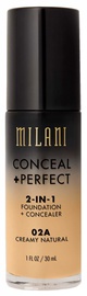 Tonuojantis kremas Milani Conceal + Perfect 02A Creamy Natural, 30 ml