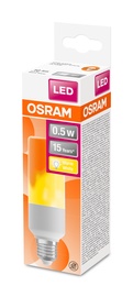 Светодиодная лампочка Osram LED, белый, E27, 0.5 Вт, 10 лм