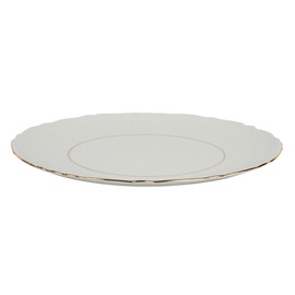 Šķīvis Domoletti SOFIA 881390, Ø 28 cm, zelta/balta