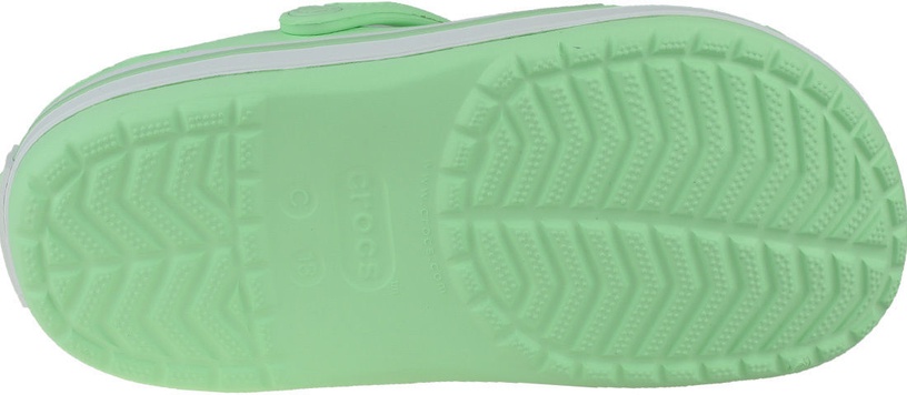 Шлепанцы Crocs 204537-485 34-35, белый/зеленый, 19 - 20