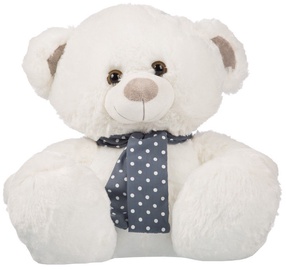Axiom Plush Silver Collection Teddy Bear White 35cm
